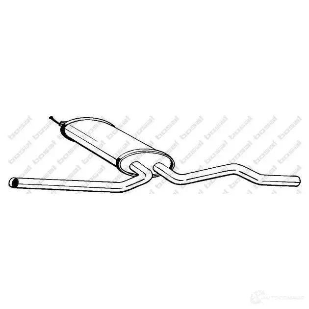 Резонатор BOSAL 533351 UVZMM R1 3351642811972 281197