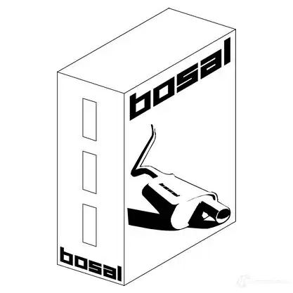 Крепление глушителя BOSAL 4OXDP LO 092-349 527169 3351640923493 изображение 0