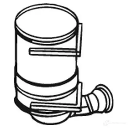 Сажевый фильтр BOSAL 527749 3351640951205 JYCC A 095-120