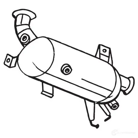 Сажевый фильтр BOSAL 1437315190 097-580 R E59V0