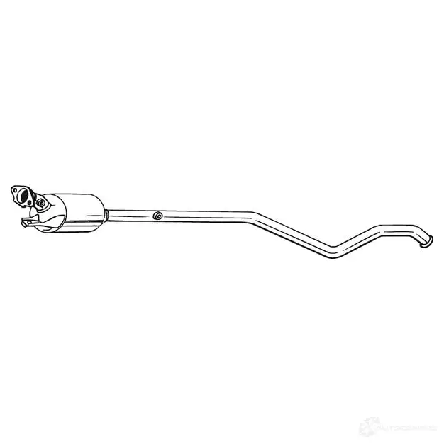 Сажевый фильтр BOSAL 527770 VR OUMO 095-217 3351640952172 изображение 0