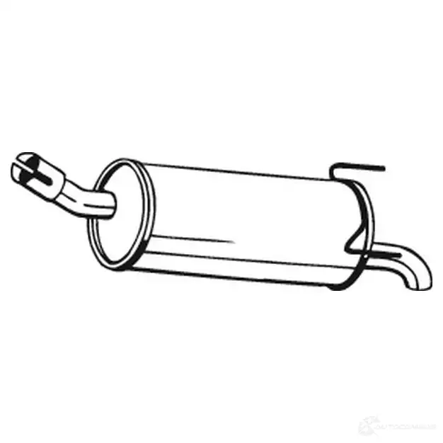 Глушитель BOSAL RT R06P 185-645 3351641856455 529551