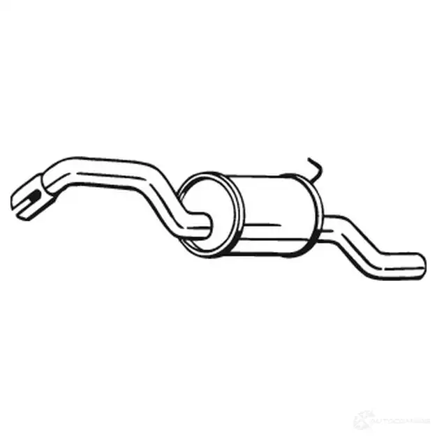 Глушитель BOSAL 529094 3351641544710 1U L3ASU 154-471