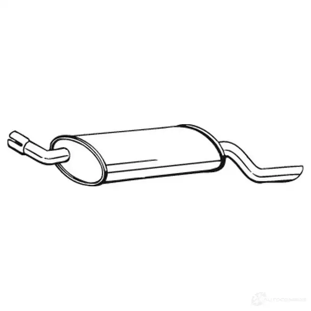Глушитель BOSAL 185-439 529506 3351641854390 GZDY 1