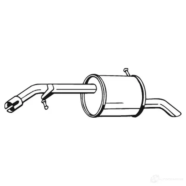 Глушитель BOSAL 529601 3351641900394 P0 JF75 190-039 изображение 0