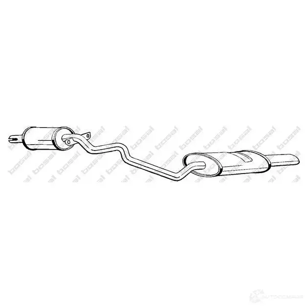 Задний глушитель BOSAL 3351642845212 1423230855 I IBBK 284521