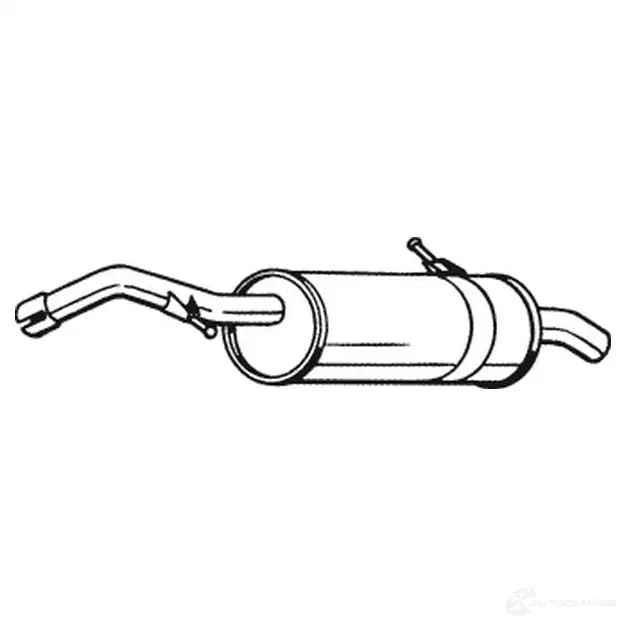 Глушитель BOSAL 135-065 528733 355 GN 3351641350656
