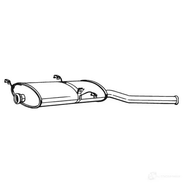 Задний глушитель BOSAL 528723 135029 3351641350298 W94L2 6U