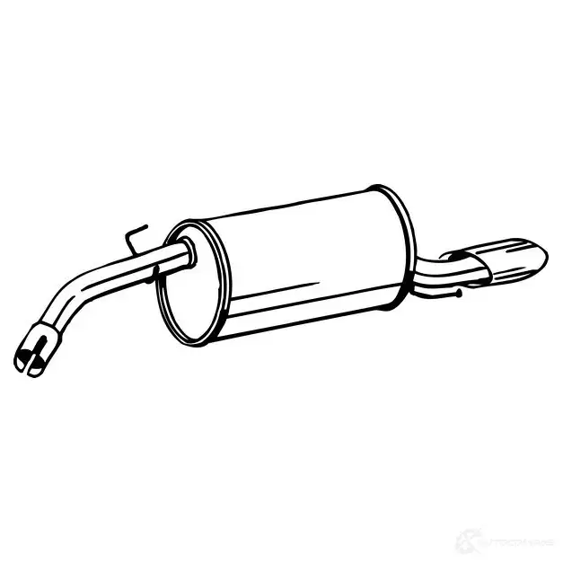 Глушитель BOSAL 1191820199 3351641855977 185-597 NI GNTIG