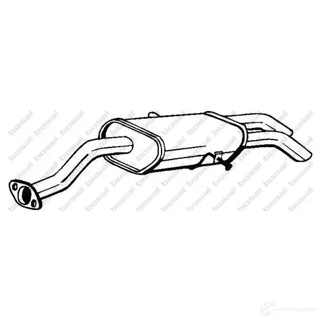 Задний глушитель BOSAL Q89J MU8 1423230565 3351641702219 170221