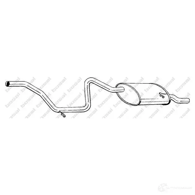 Задний глушитель BOSAL G FWFY 1423230902 3351642876957 287695