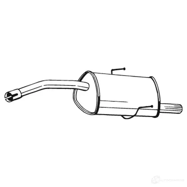 Глушитель BOSAL TO6J VQU 100-329 3351641003293 528601