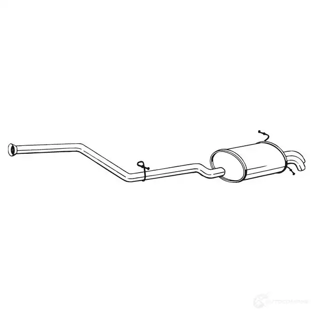 Глушитель BOSAL 534192 286-105 T017 N 3351642861052
