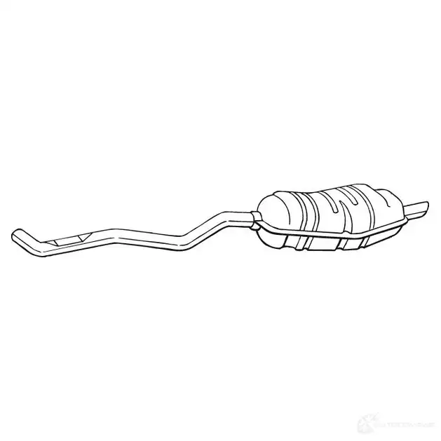 Глушитель BOSAL 3351642832779 X ADPK 533725 283-277