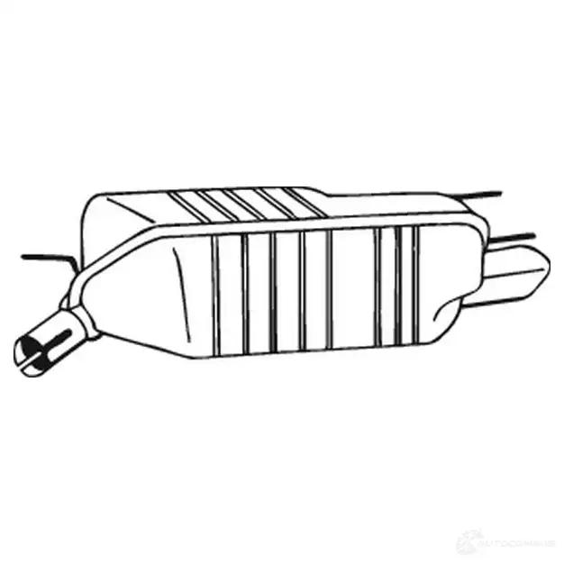 Глушитель BOSAL GV AOYBG 3351641854031 529498 185-403