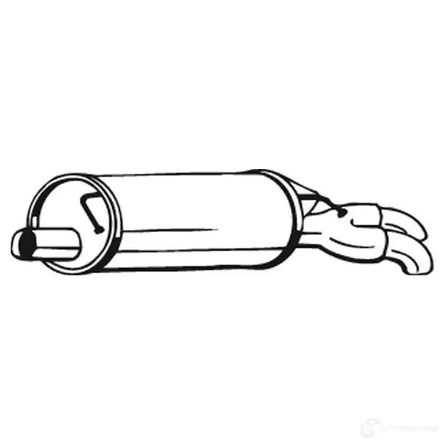 Глушитель BOSAL 3351641051478 105-147 528630 KLMWC YH