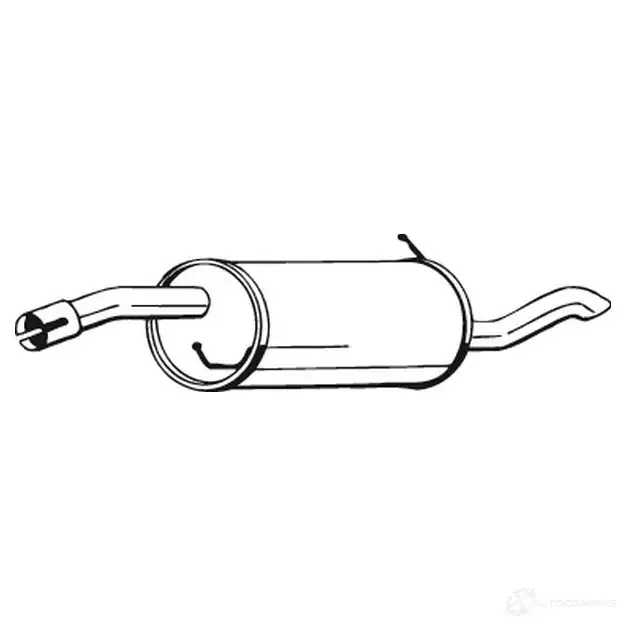 Глушитель BOSAL 154-423 3351641544239 529075 N1HT SLN
