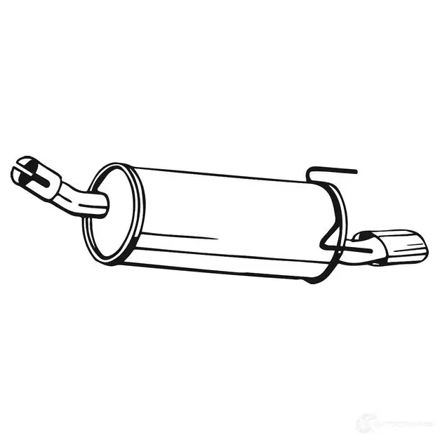 Глушитель BOSAL 529422 3351641851337 VK LC9T 185-133 изображение 0