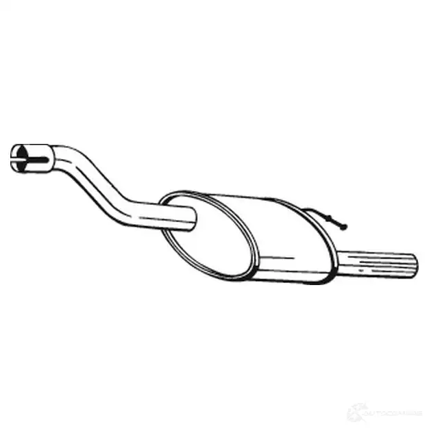 Глушитель BOSAL 3351641543799 154-379 K16 1L1E 529068