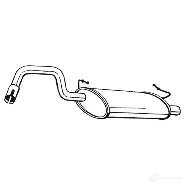 Глушитель BOSAL M9W KSW 3351642352031 235-203 530235