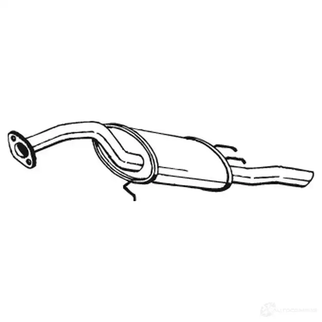Глушитель BOSAL 7X JL2 3351642288972 530029 228-897
