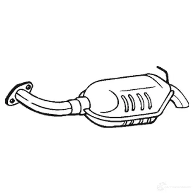 Глушитель BOSAL 171-019 3351641710191 J 132044 529266
