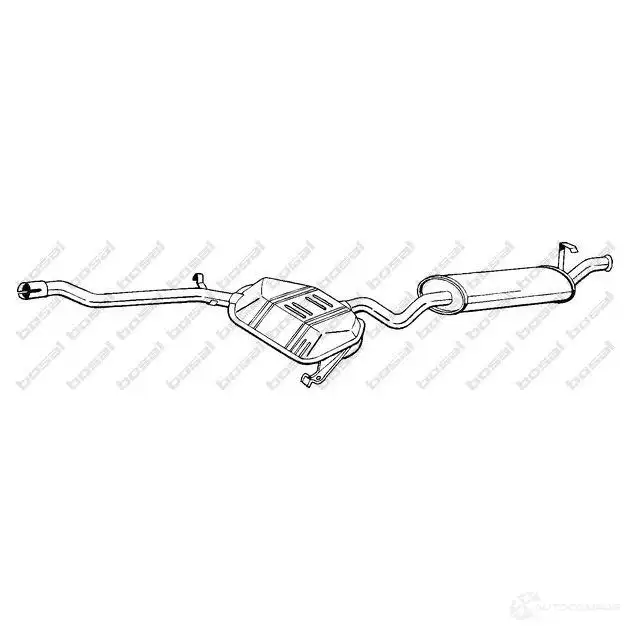 Задний глушитель BOSAL 1423230904 3351642878739 287873 LF2M4 X9 изображение 0