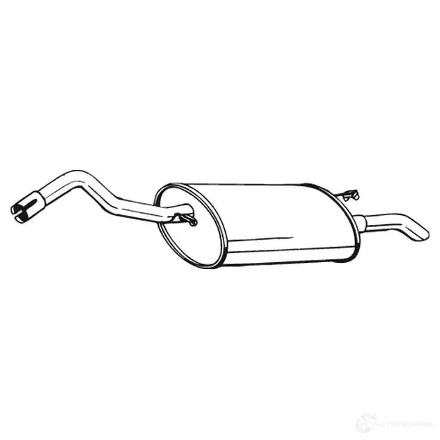 Глушитель BOSAL 3351641549531 529156 NGLHP I 154-953
