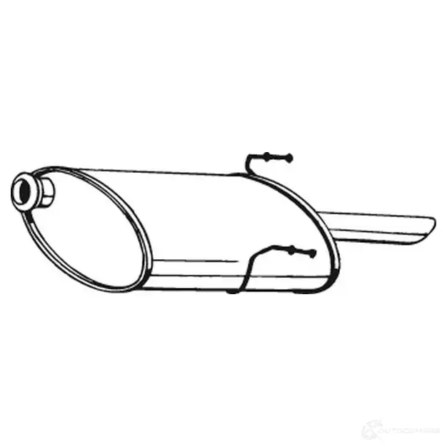 Задний глушитель BOSAL 529667 3351641903111 190311 KDG63 Q2