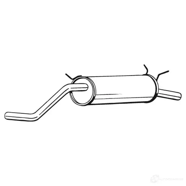 Глушитель BOSAL 533079 3351642791557 XM2I S 279-155