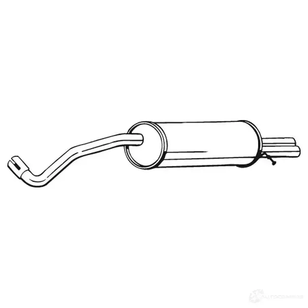 Глушитель BOSAL 533245 280-137 KZECZ8 R 3351642801379