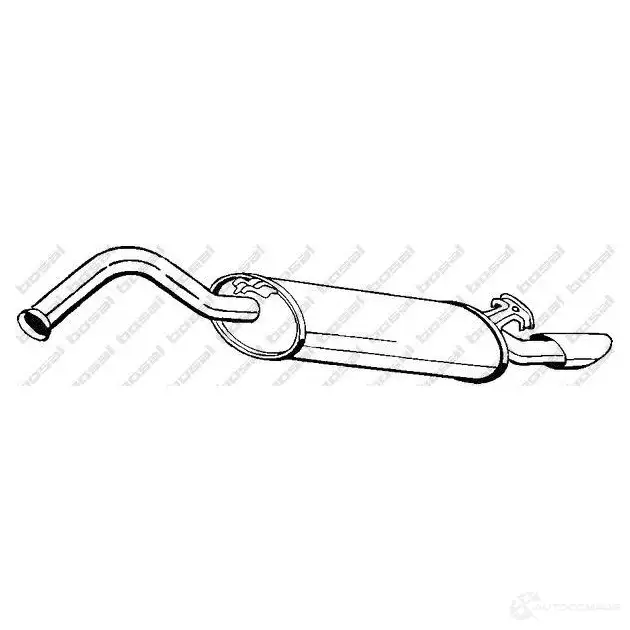 Задний глушитель BOSAL 4MY M7 278893 1423230739 3351642788939
