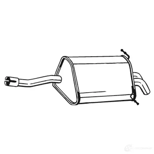 Глушитель BOSAL 3351641750357 529330 WW8 JQU 175-035