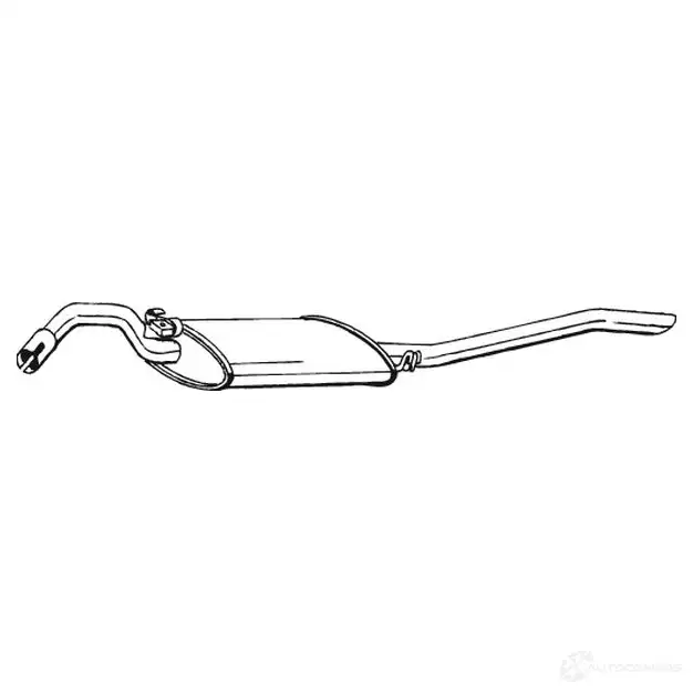 Глушитель BOSAL 3351642816991 JE4S 7LJ 281-699 533434