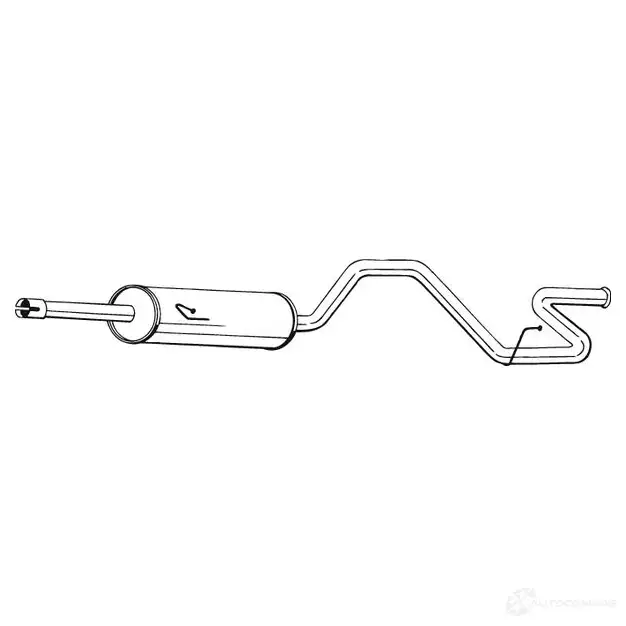 Глушитель BOSAL 3351642873574 534359 Q5 WR6 287-357