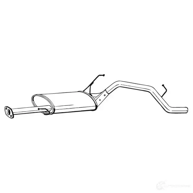 Глушитель BOSAL 3351642841474 1I1U E 533901 284-147