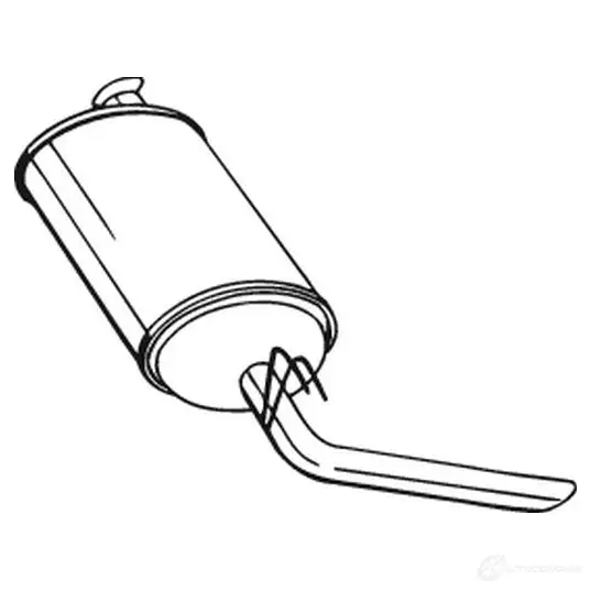 Глушитель BOSAL 3351642009713 4 P0CF2 529841 200-971