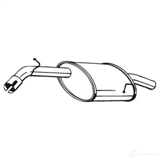 Глушитель BOSAL 4ZLO 8Q 3351641411395 528837 141-139