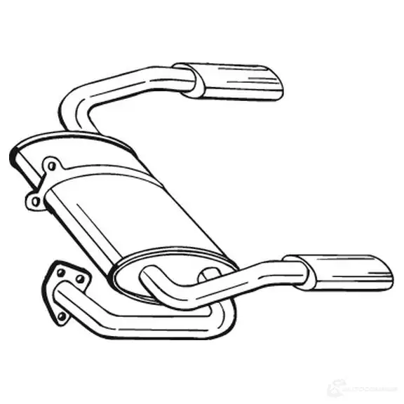 Глушитель BOSAL 9R IXJ 3351641153356 115-335 528676