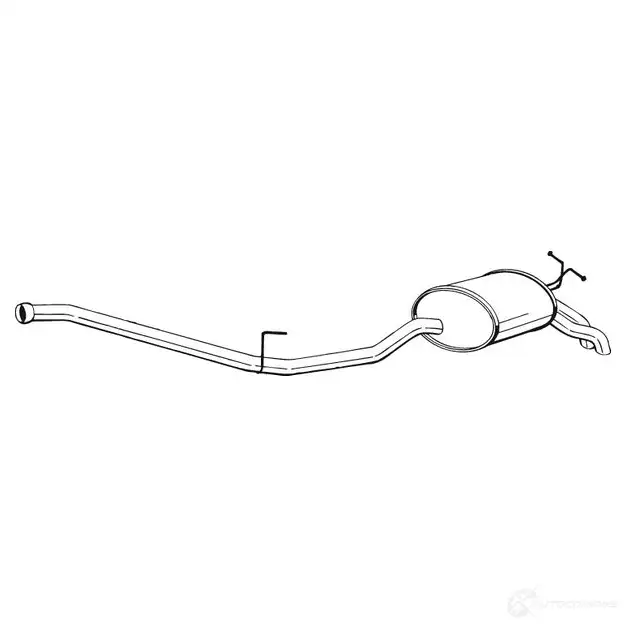 Глушитель BOSAL 534299 3351642870870 G8F4 9XI 287-087