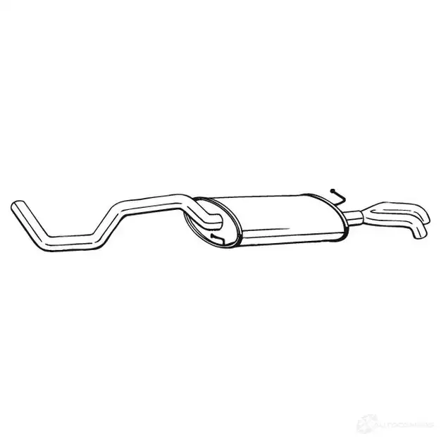 Глушитель BOSAL P4 IHEUD 3351642826433 533601 282-643