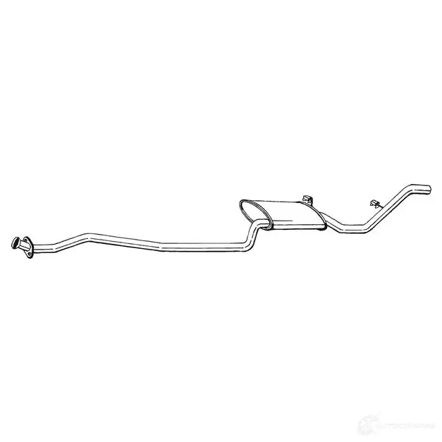 Задний глушитель BOSAL 3351642936415 293641 O03B FKD 534669