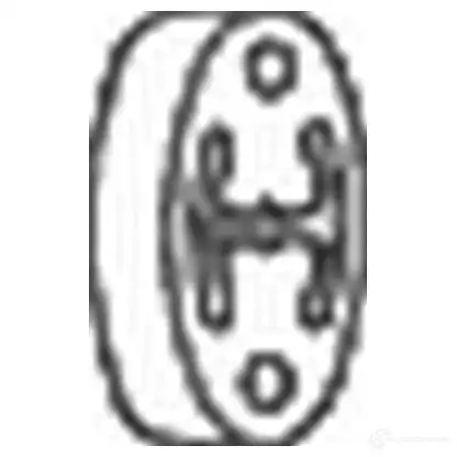 Резинка глушителя BOSAL 3351642552127 530779 255-212 MXA 18