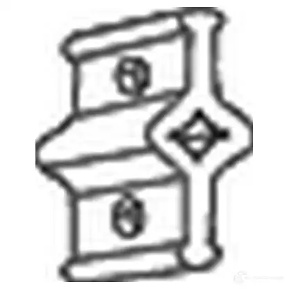 Резинка глушителя BOSAL 255-311 3351642553117 G0 16C 530812
