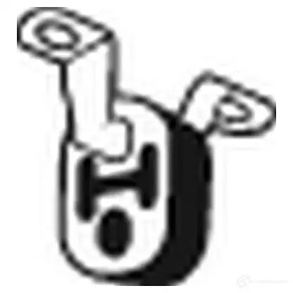 Резинка глушителя BOSAL 3351642556613 255-661 J9 HVK4D 530916