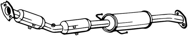 Катализатор BOSAL 1440719363 2O LZG 090-243