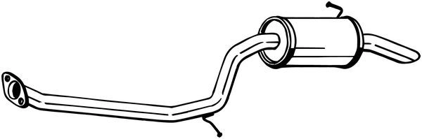 Глушитель BOSAL 1440719595 PM LB1X 279-787