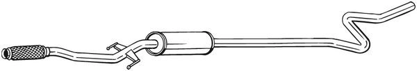 Резонатор BOSAL RE JFLI8 1440719627 292-073 изображение 0