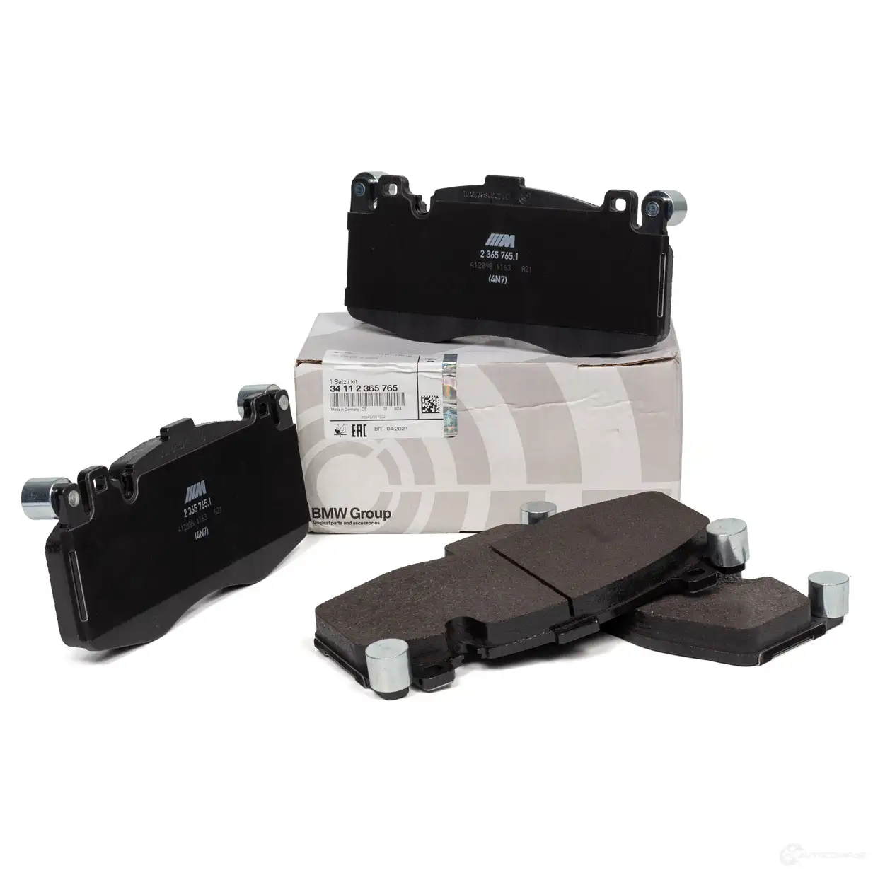Оригинальные передние тормозные колодки M Sport X5 M F85 X6 M F86 BMW 34112365765 1422742966 TNY7 V - Изображение 1