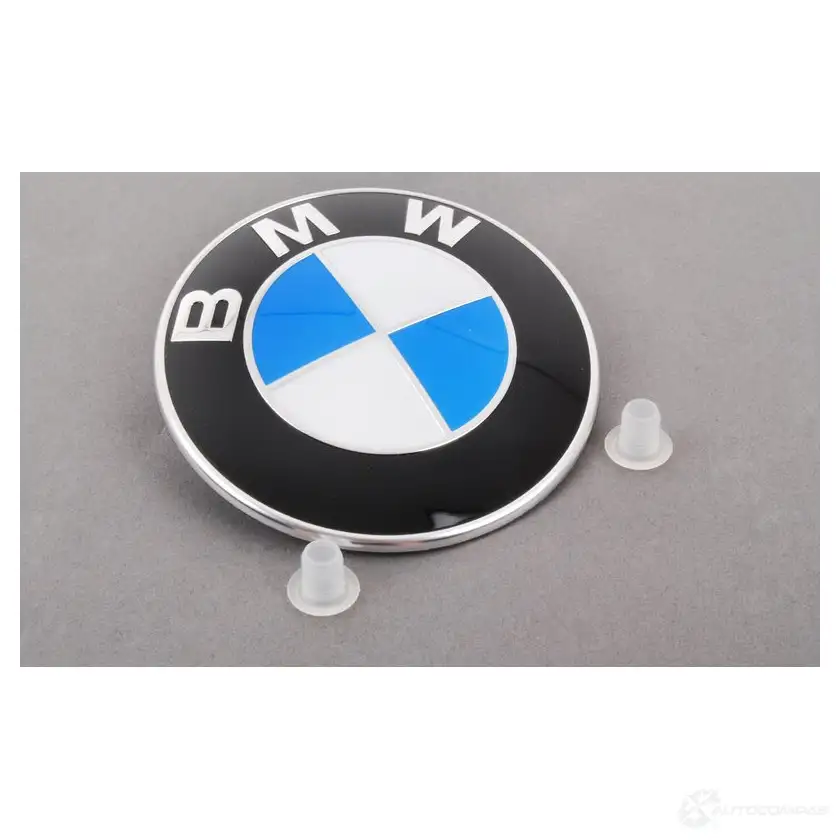 Оригинальная эмблема капота и багажника Ø 82 мм BMW E 5ROF 1438176482 51148132375 изображение 0
